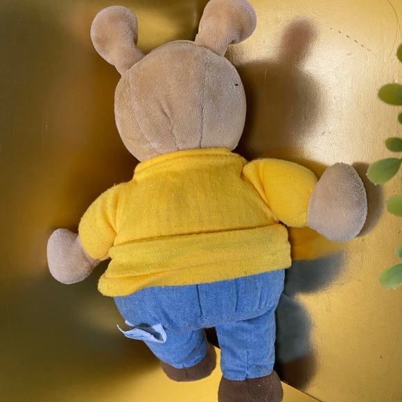 ARTHUR CARTOON CHARACTER COLLECTIBLE PLUSH VINTAGE 1995 EDEN EMBROIDERED  10” - Picture 7 of 11